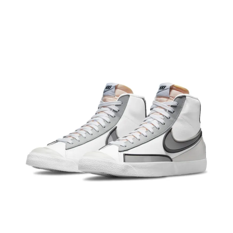 Nike Blazer Mid 77 Infinite White Iron Grey-2