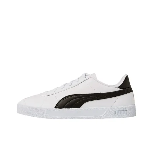 PUMA Club SL Skateboard Shoes Men Low-Top White/Black