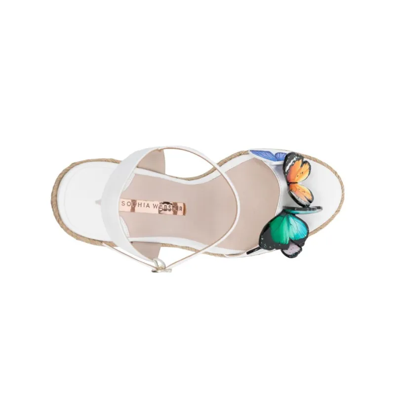 Sophia Webster Riva Strap Sandals Women's White-2