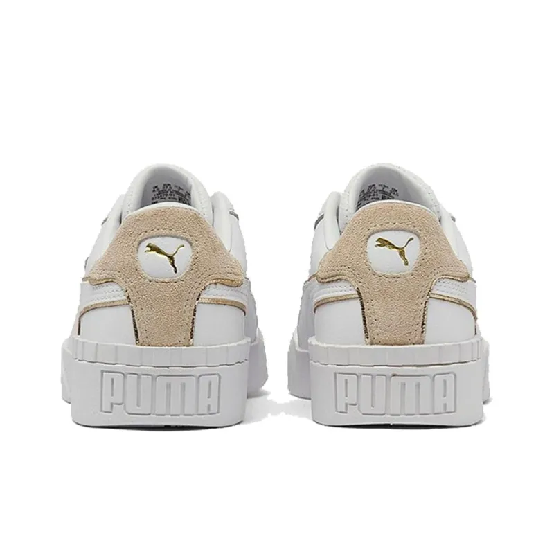 PUMA Cali Reinvention Casual 'White Khaki' Women's-3