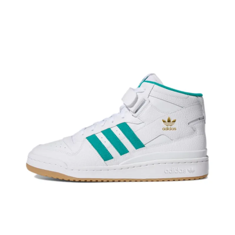 Adidas Forum Mid White Teal-0