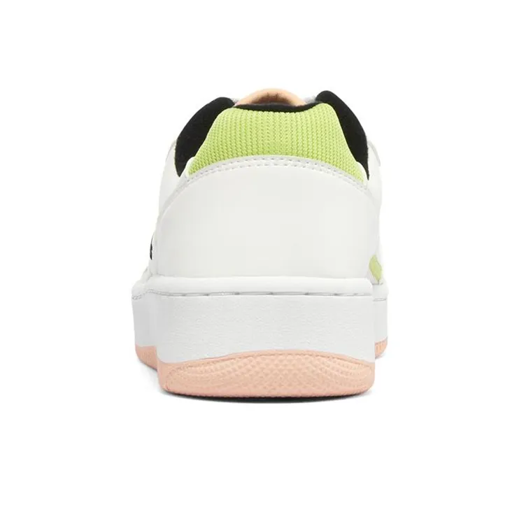Skechers Sport Court 92 'White Yellow Pink' Women's-3
