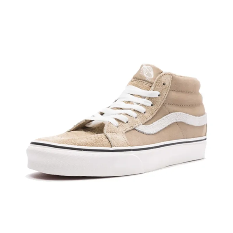 Sk8 Vans Mid Reissue 'Hairy Suede Mix Tan'-1