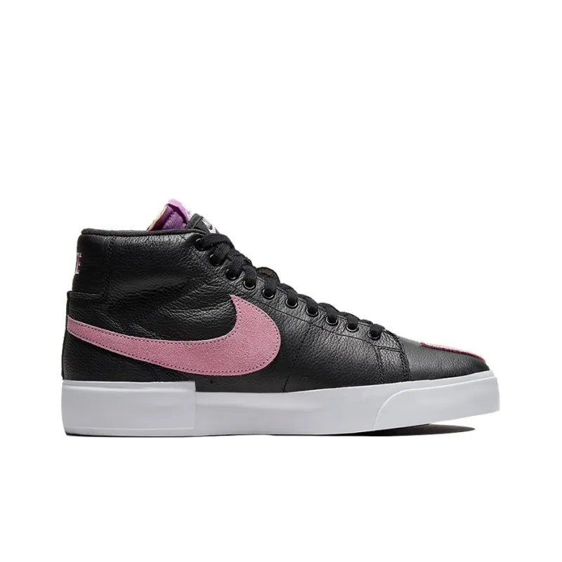 Nike SB Zoom Blazer Mid Edge Black Pink Rise-1