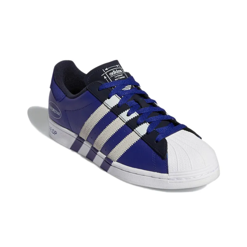 Adidas Superstar Extended 3 Stripes Legacy Indigo-2