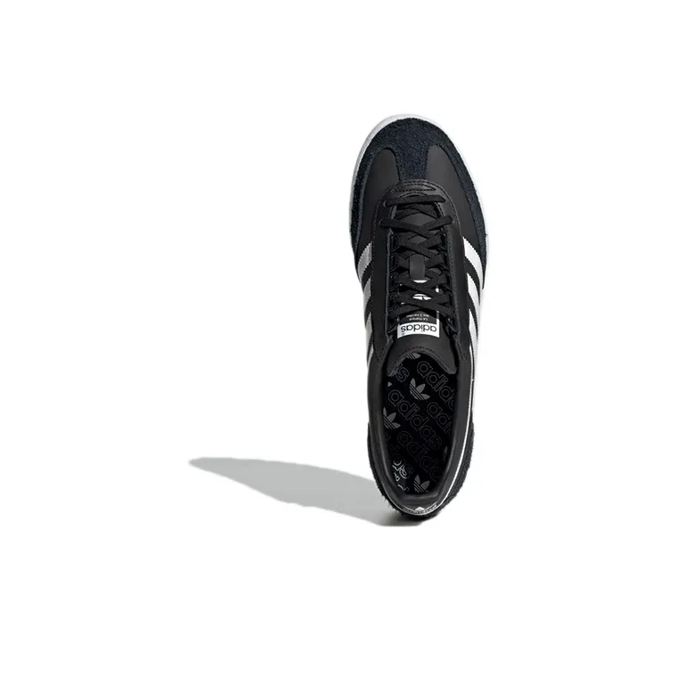 Adidas Originals Mk 2 Atlantic Non-slip Lightweight Low-Top Skateboard Shoes Men's Black White-4