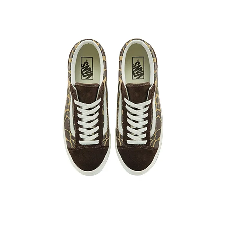 Vans Style 36 Shoes Brownleopard-4