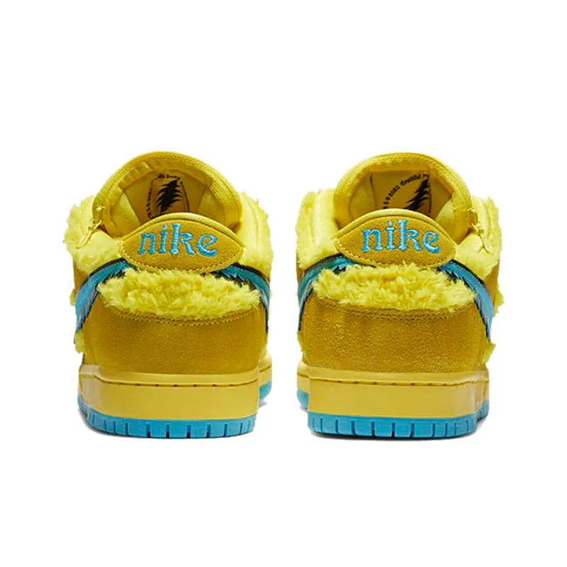 Nike Sb Dunk Low Grateful Dead Bears Opti Yellow-4
