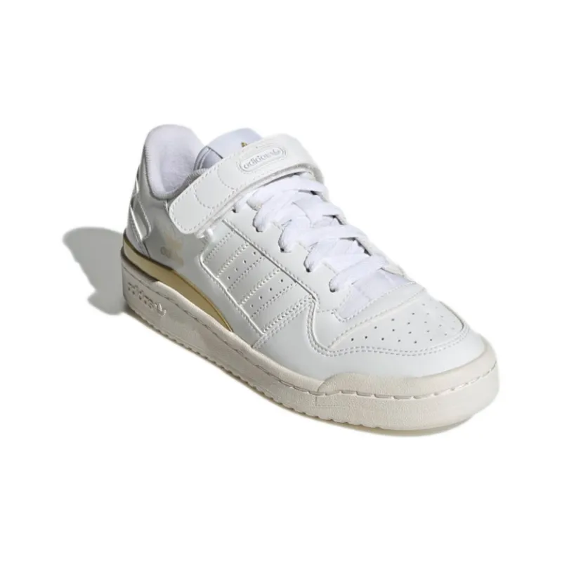 Forum Women's Adidas Originals Low 'White Matte Gold' Women's-2