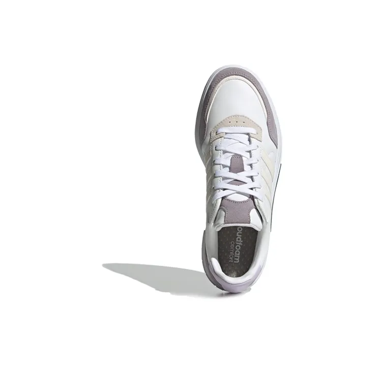 Adidas Neo Courtmaster 'White Purple Tint' Women's-4