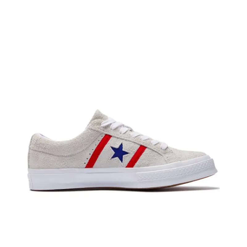 Converse One Star Academy Ox White Red Blue-1