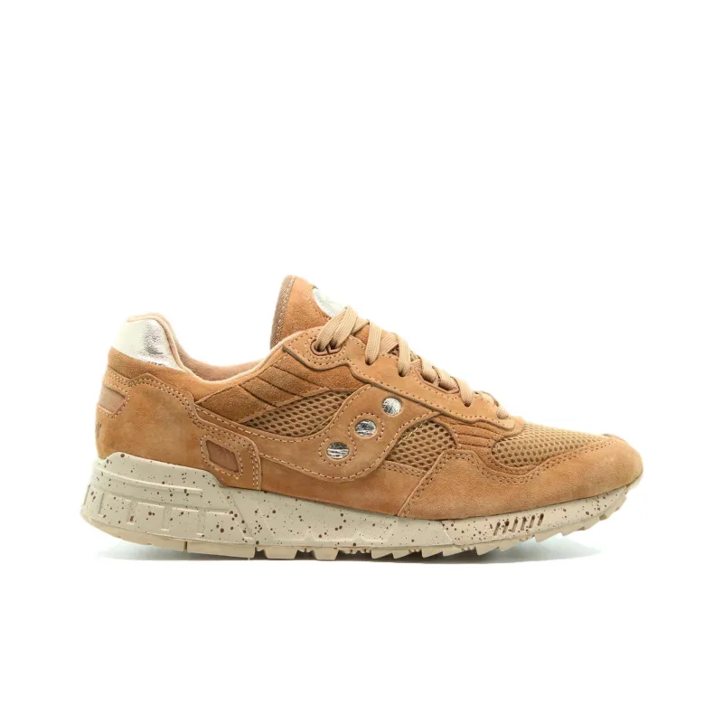 Saucony Shadow 5000 Cushioning Wear-Resistant Low-Top Running Shoes Men's Brown Gold-1