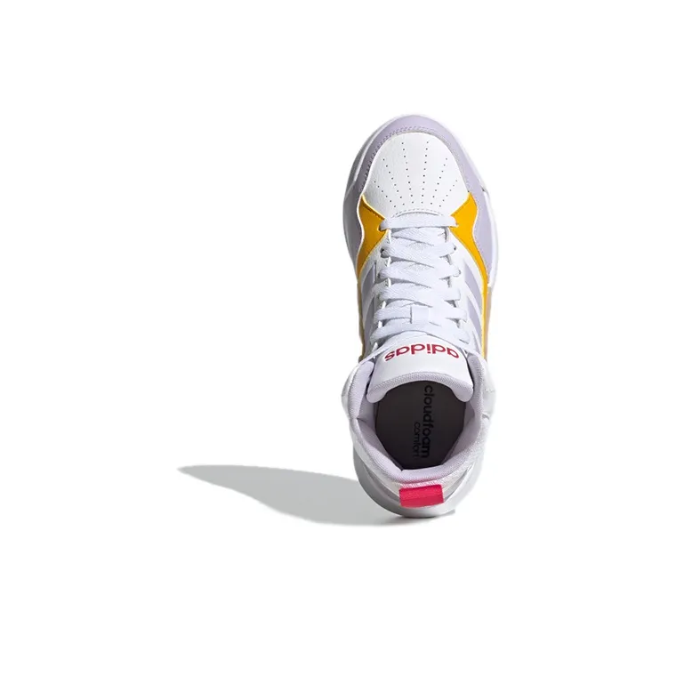 Adidas Neo Play9tis 2.0 'White Yellow' Women's-4