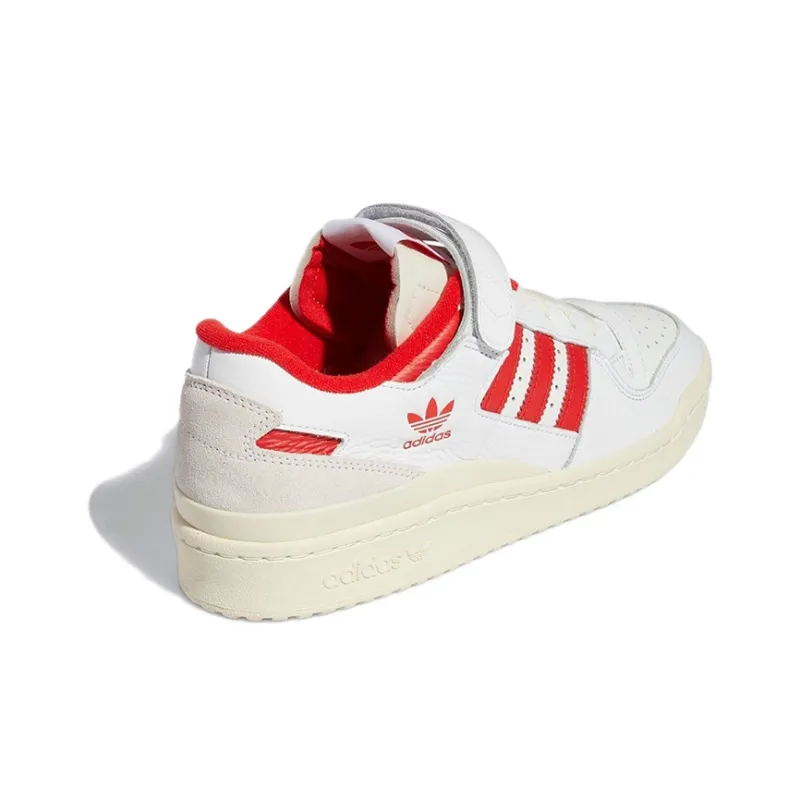 Adidas Forum 84 Low White Cream Red-3