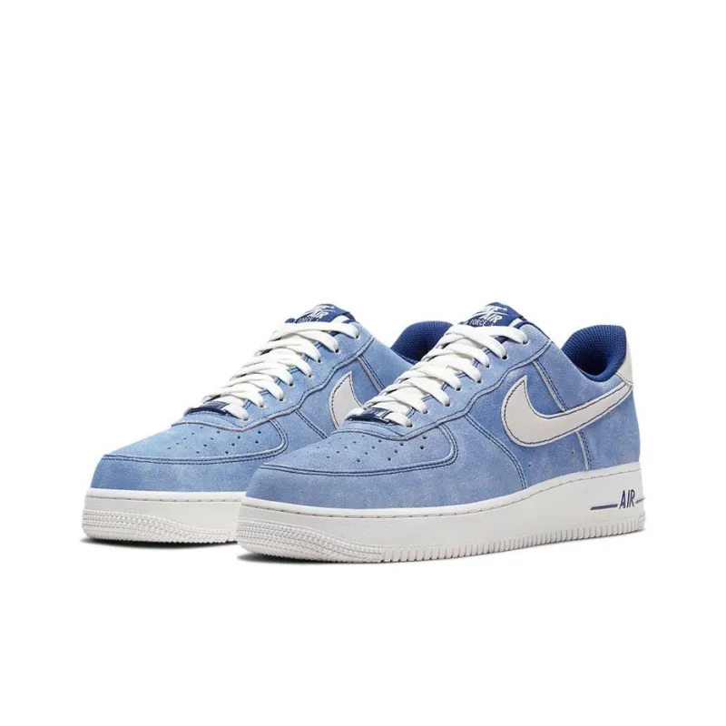 Nike Air Force 1 Low Dusty Blue Suede-2
