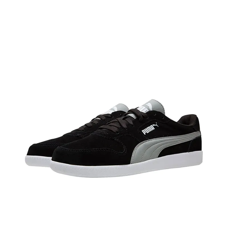 PUMA Icra Trainer Sd Black/Grey/White Low Casual Board Shoes-2