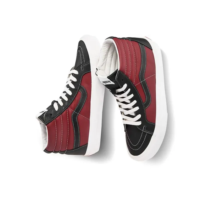 Vans SK8 Hi Reissue Vlt Lx 'Black Red'-2