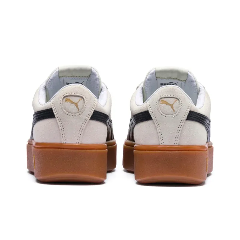 PUMA Vikky Stacked Retro Casual Skateboarding Shoes White Women's-2