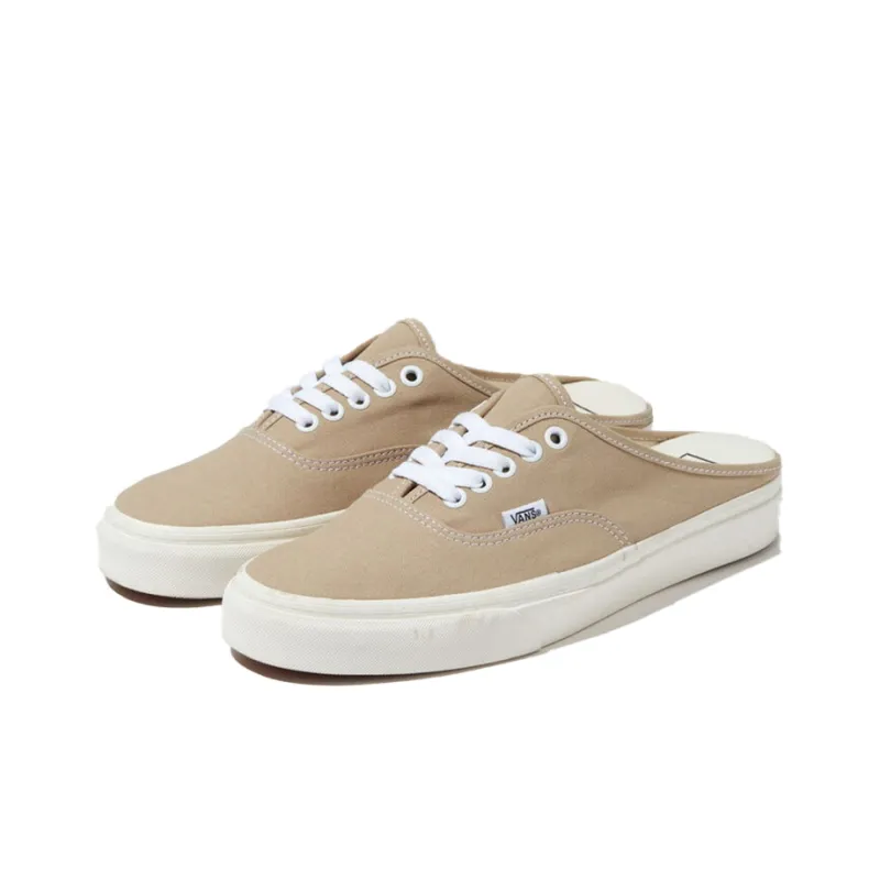 Vans Canvas Authentic Mule Sneakers Brown-2