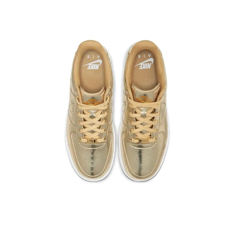 Nike Air Force 1 Low Metallic Gold Women's-3