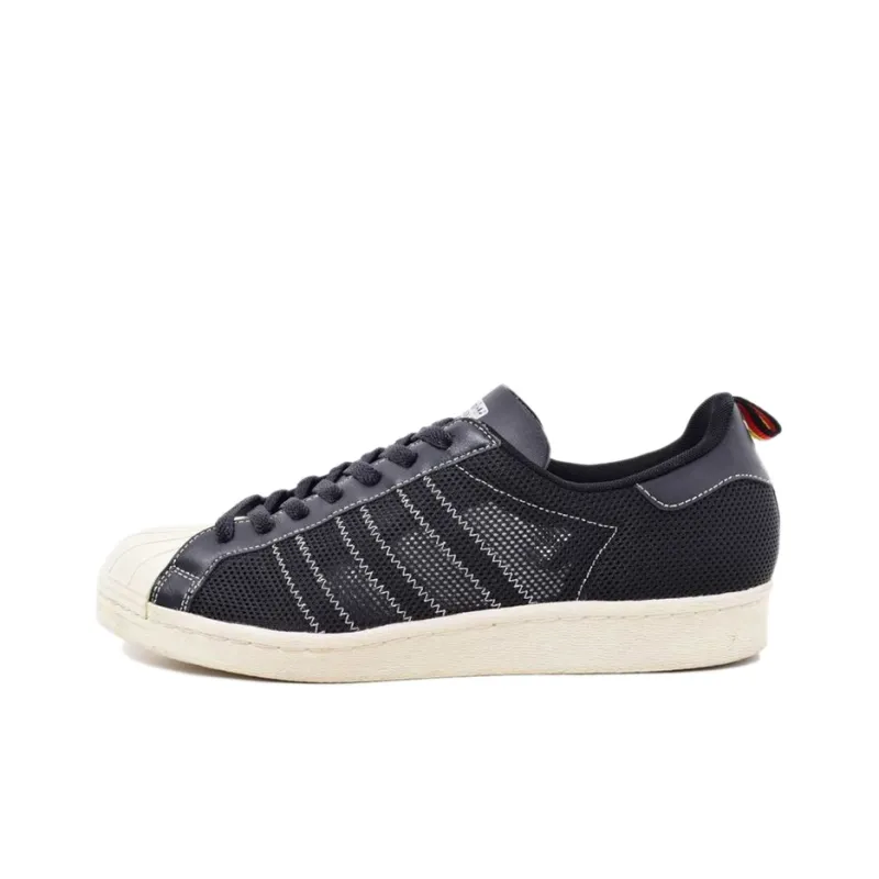 Adidas Originals X Clot Kazuki Superstar 80 'Black Red Yellow'-0