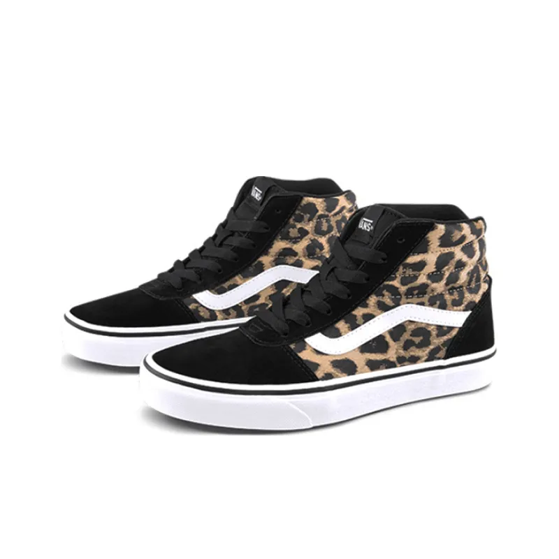 Vans Ward Hi 'Black Yellow' Women's-2