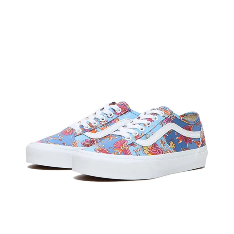 Vans Old Skool Tapered Liberty Floral Blue-1