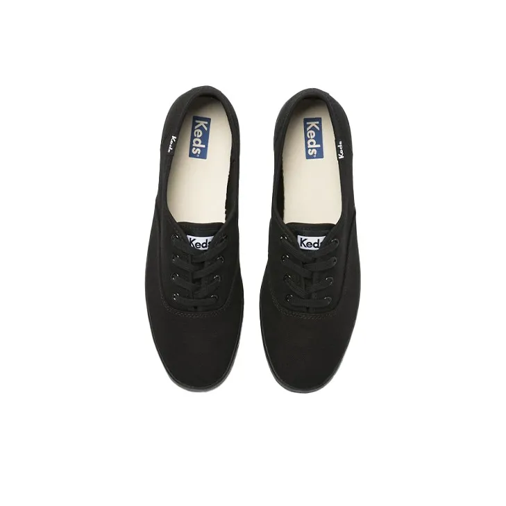 Keds Skateboard Shoes Women's Low-Top Black-1