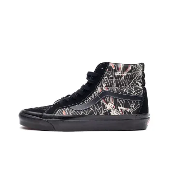Vans SK8 Hi 38 DX Anaheim Factory OG Black Spider Web