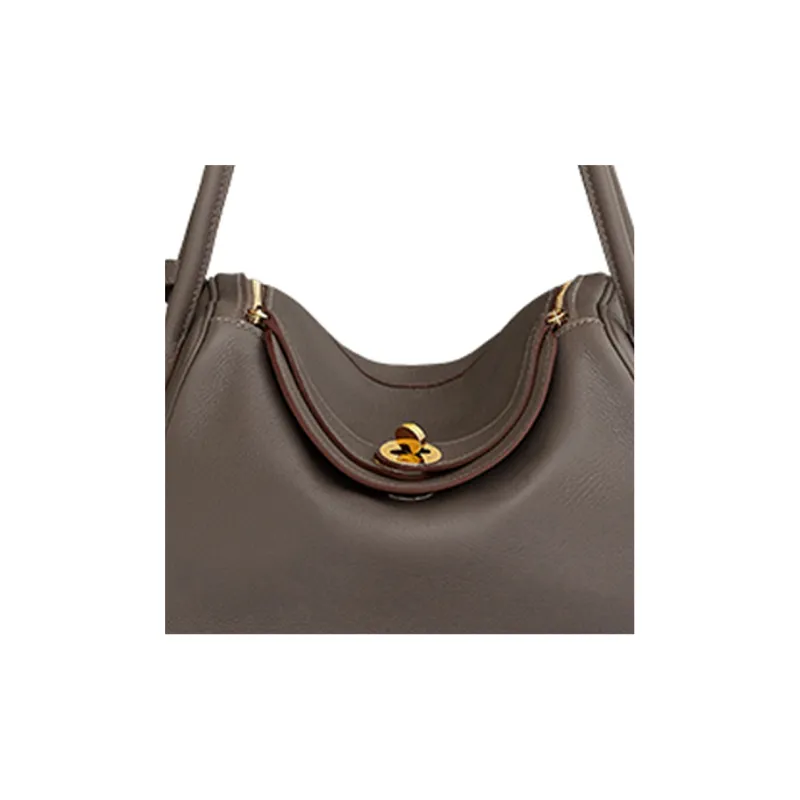 HERMES Lindy Evercolor Leather Handbag, Shoulder Bag Women's-3