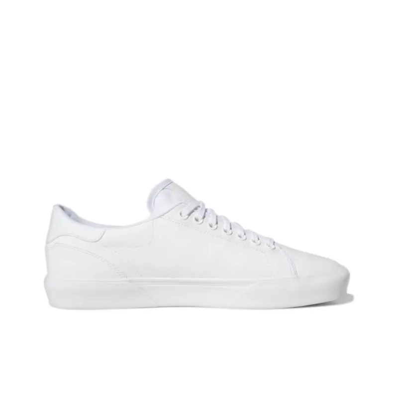 Adidas Originals Abaca Low-Top Skateboard Shoes Men's Pure White-1