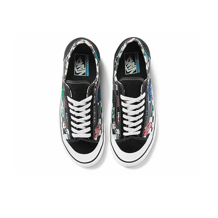 Vans Style 36 Colour Printing Shoes Black MULTI COLOR-2
