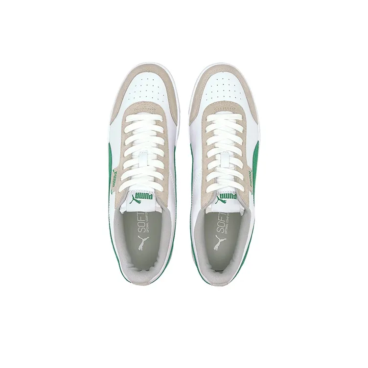 PUMA Court Legend Lo 'White Green Brown'-2