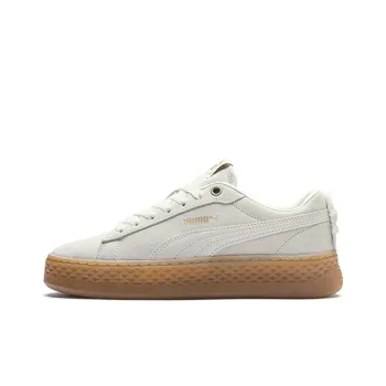 PUMA Smash Platform Frill 'White Gold' Women's