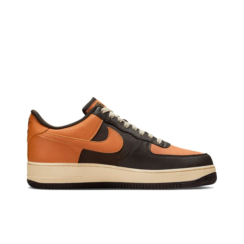 Nike Air Force 1 Low Gore Tex Brown Orange-1