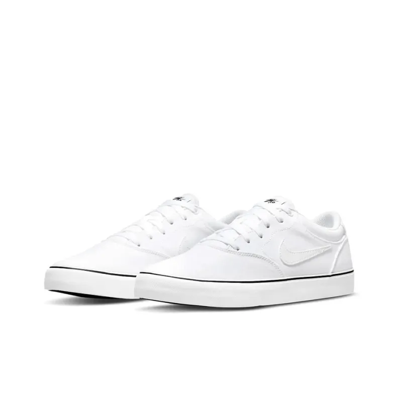 Nike Sb Chron 2 Canvas Triple White-2