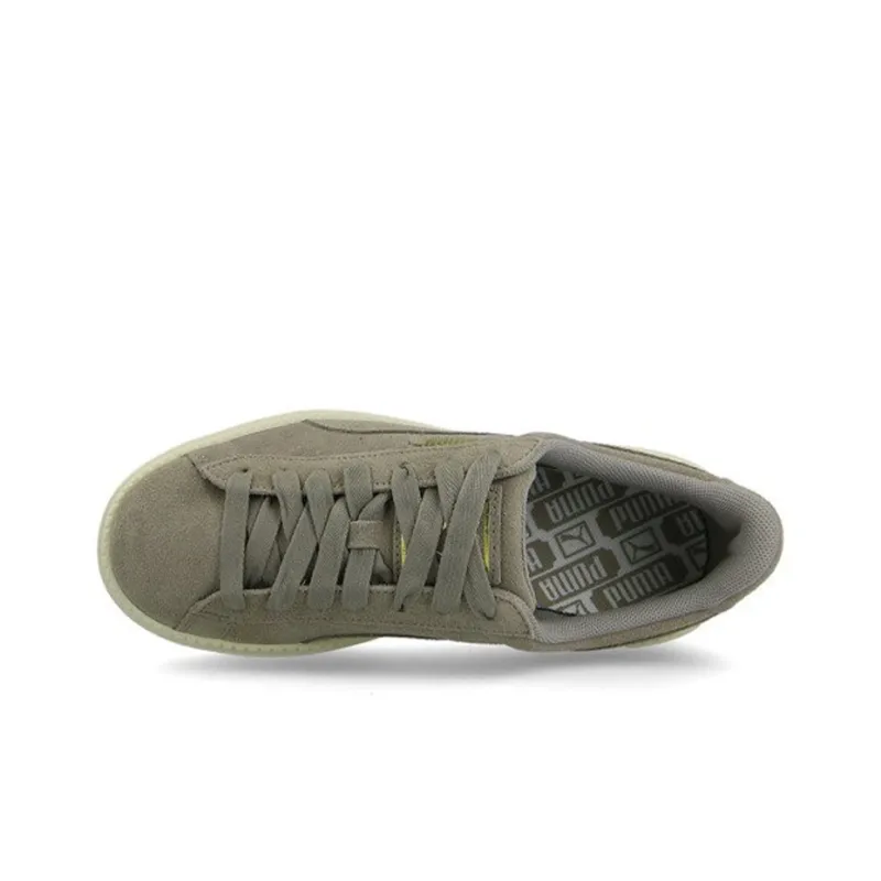 PUMA Platform Trace Low Tops Casual Skateboarding Shoes Green Women's-3