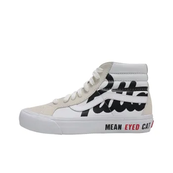 Vans Ua Sk8 Hi Reissue Vlt Lx Patta Mean Eyed Cat White