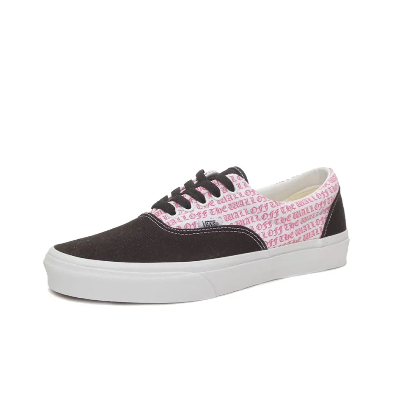 Vans Era Alphabet Black Pink-2