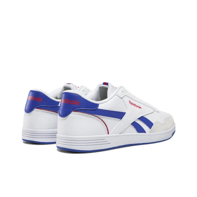 Reebok Royal Techque Skateboard Shoes Men Low-Top White/Blue-3