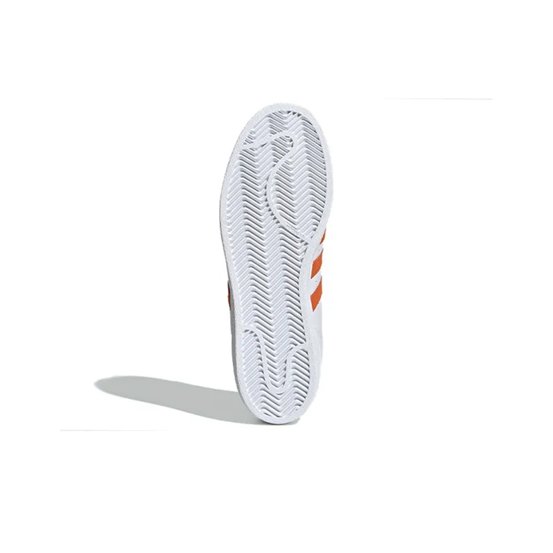 Adidas Originals Superstar Orange 'White'-4