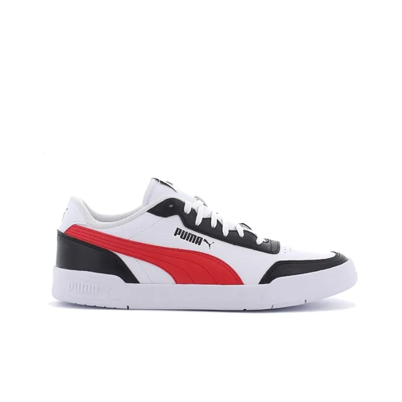 PUMA Caracal Casual Board Shoes Black/White/Red-1