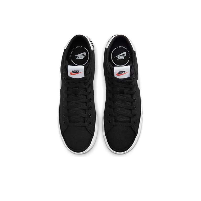 ★Nike★大人気★WMNS COURT LEGACY CANVAS MID★追跡可 Nike Court Legacy Canvas Mid 'Black White' - POIZON
