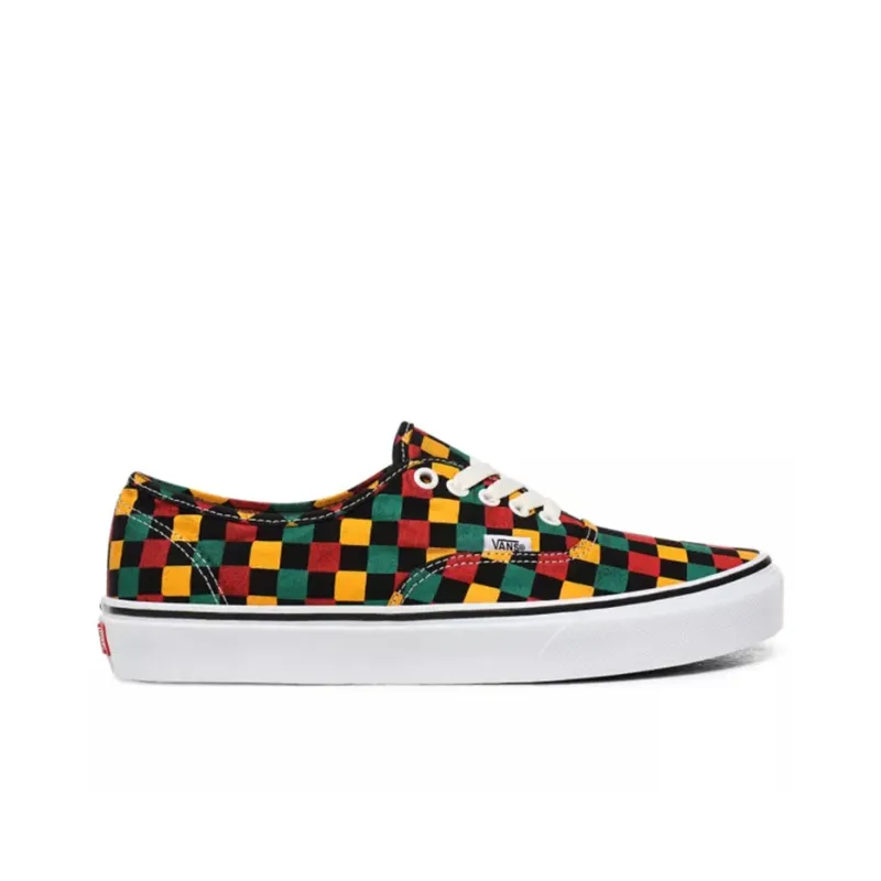 Authentic Vans 'Washed   Multi Checker'-1