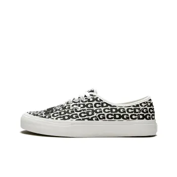 Vans Authentic Comme Des Garcons White Heel Tab