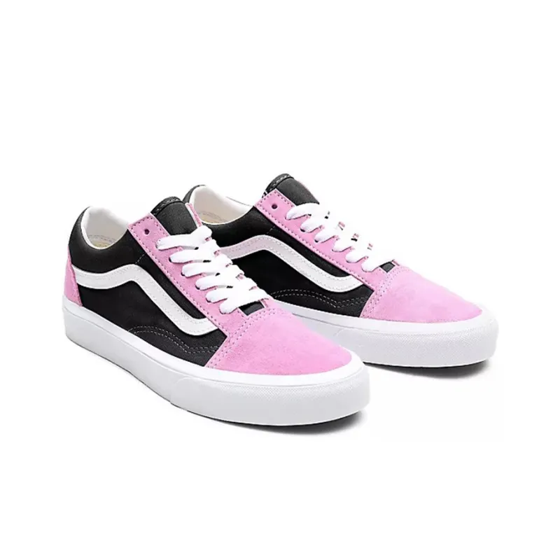 Vans Customs Color Block Old Skool 'Black Purple'-2