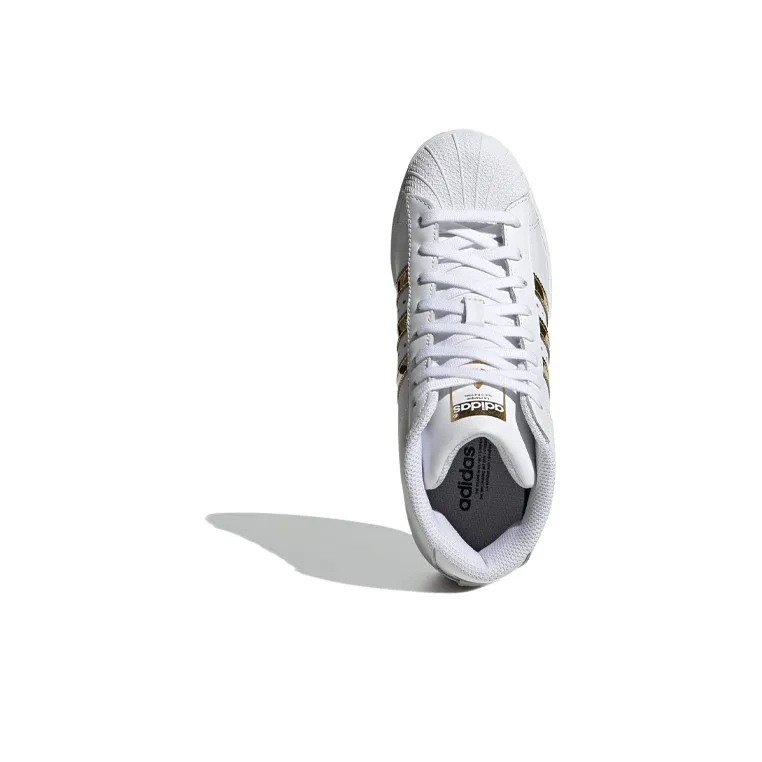 Adidas Women's Superstar Up 'White Gold Metallic' Women's-4