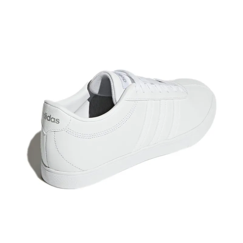 Adidas Neo Courtset Lightweight Low-Top Skateboard Shoes Women's Bright White-3