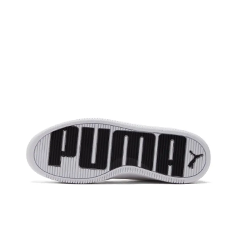 PUMA Lily Platform Leather 'White' Women's-4