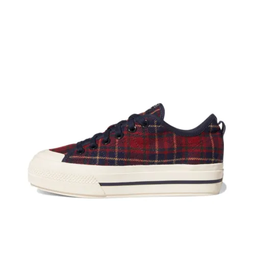 Adidas Nizza RF Platform Low Plaid Women's